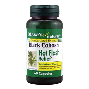 BLACK COHOSH HOT FLASH RELIEF CAPSULES