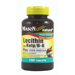 LECITHIN WITH KELP, B 6 PLUS CIDER VINEGAR EXTRA STRENGTH TABLETS