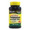 POTASSIUM GLUCONATE 595MG EXTENDED RELEASE TABLETS 