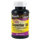 SUPERIOR 35 MULTIVITAMINS & MINERALS EXTENDED RELEASE TABLETS 