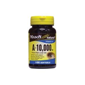 A 10 000 IU FROM FISH LIVER OIL SOFTGELS
