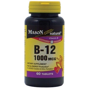 B 12 1000MCG EXTENDED RELEASE TABLETS