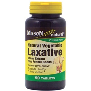 NATURAL VEGETABLE LAXATIVE TABLETS